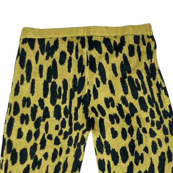 Eloquii Intarsia Sweater Knit Pull On Pants Green/Black Size 26/28 New - Picture 6 of 6